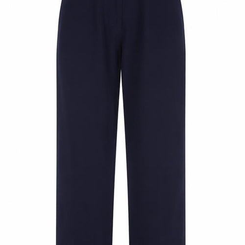 Tailored Image Womens Blue  Polyester Dress Pants Trousers Size 10 L32 in Regular Button