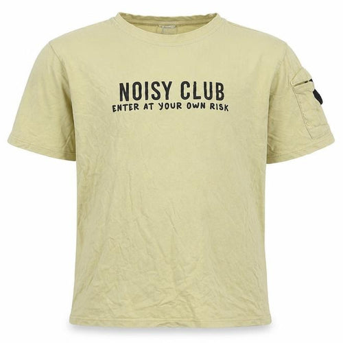 Zara Boys Beige  Cotton Basic T-Shirt Size 10 Years Crew Neck Pullover - Noisy Club