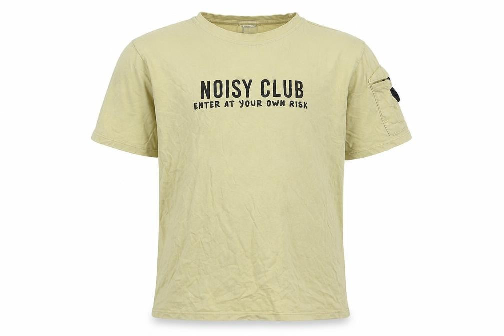 Zara Boys Beige  Cotton Basic T-Shirt Size 10 Years Crew Neck Pullover - Noisy Club