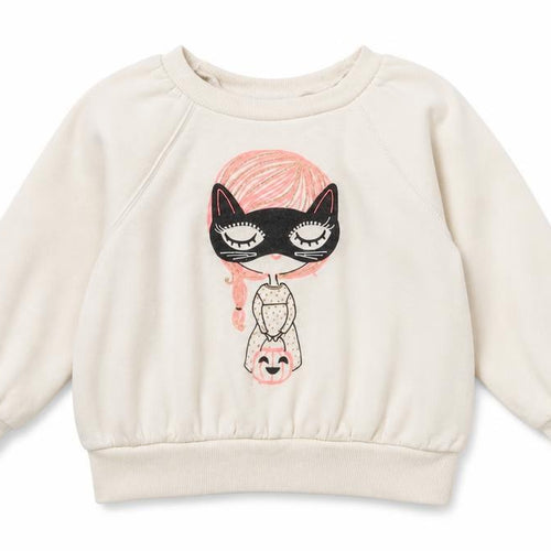Gap Girls Ivory  Cotton Pullover Sweatshirt Size 2 Years