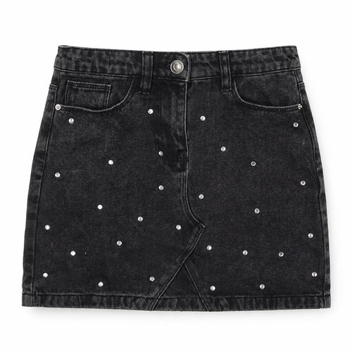 Matalan Girls Grey  Cotton Tulip Skirt Size 9 Years  Regular
