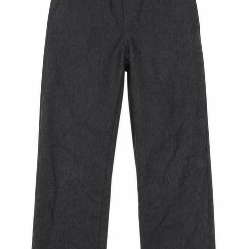 George Boys Grey  Polyester Dress Pants Trousers Size 6-7 Years  Regular