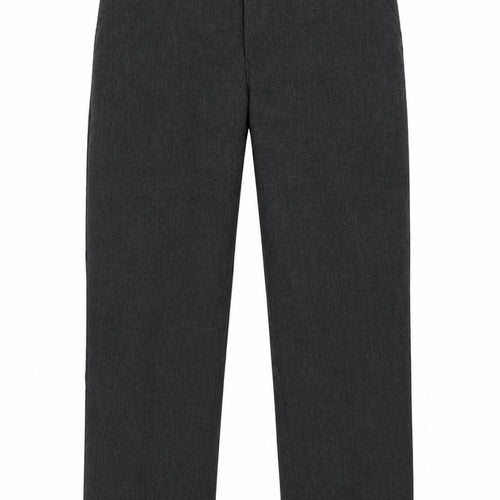 Matalan Boys Grey  Polyester Capri Trousers Size 11 Years  Regular Hook & Eye - school wear