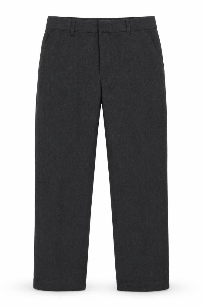 Matalan Boys Grey  Polyester Capri Trousers Size 11 Years  Regular Hook & Eye - school wear