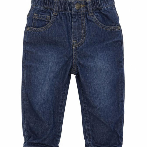 George Boys Blue  Cotton Capri Jeans Size 9-12 Months  Buckle