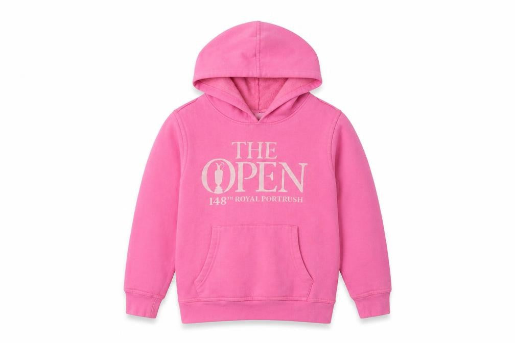 Garb Girls Pink  Cotton Pullover Hoodie Size 5-6 Years