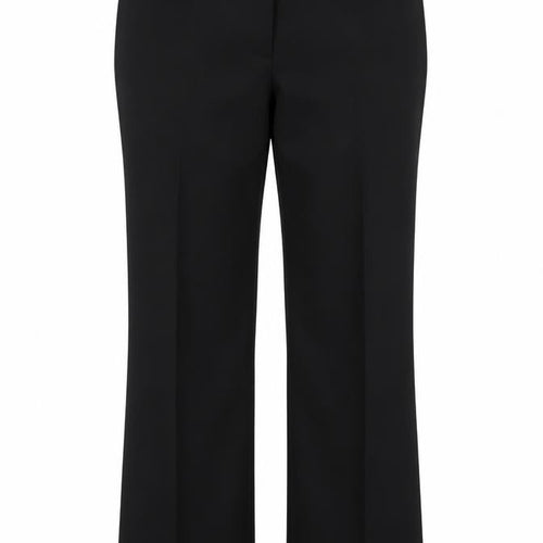Marks & Spencer Womens Black  Polyester Dress Pants Trousers Size 16 L30 in Regular Hook & Eye