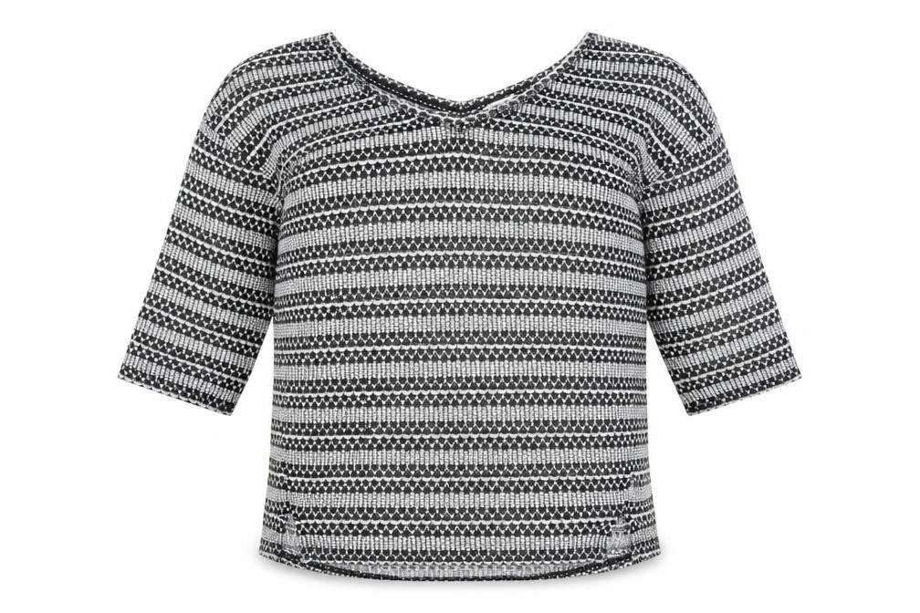 Front view of Next women’s multicoloured v-neck argyle/diamond polyester jumper, size UK 10