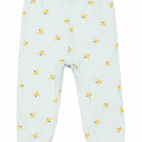 George Girls Green Geometric Cotton  Pyjama Pants Size 18-24 Months  Pullover - tea pot