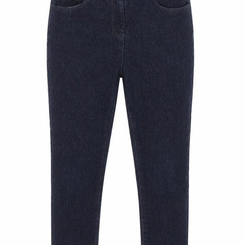 Matalan Girls Blue  Cotton Skinny Jeans Size 9 Years  Regular Button