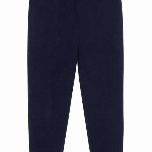 Futoro Girls Blue  Cotton Carrot Trousers Size 2-3 Years  Regular