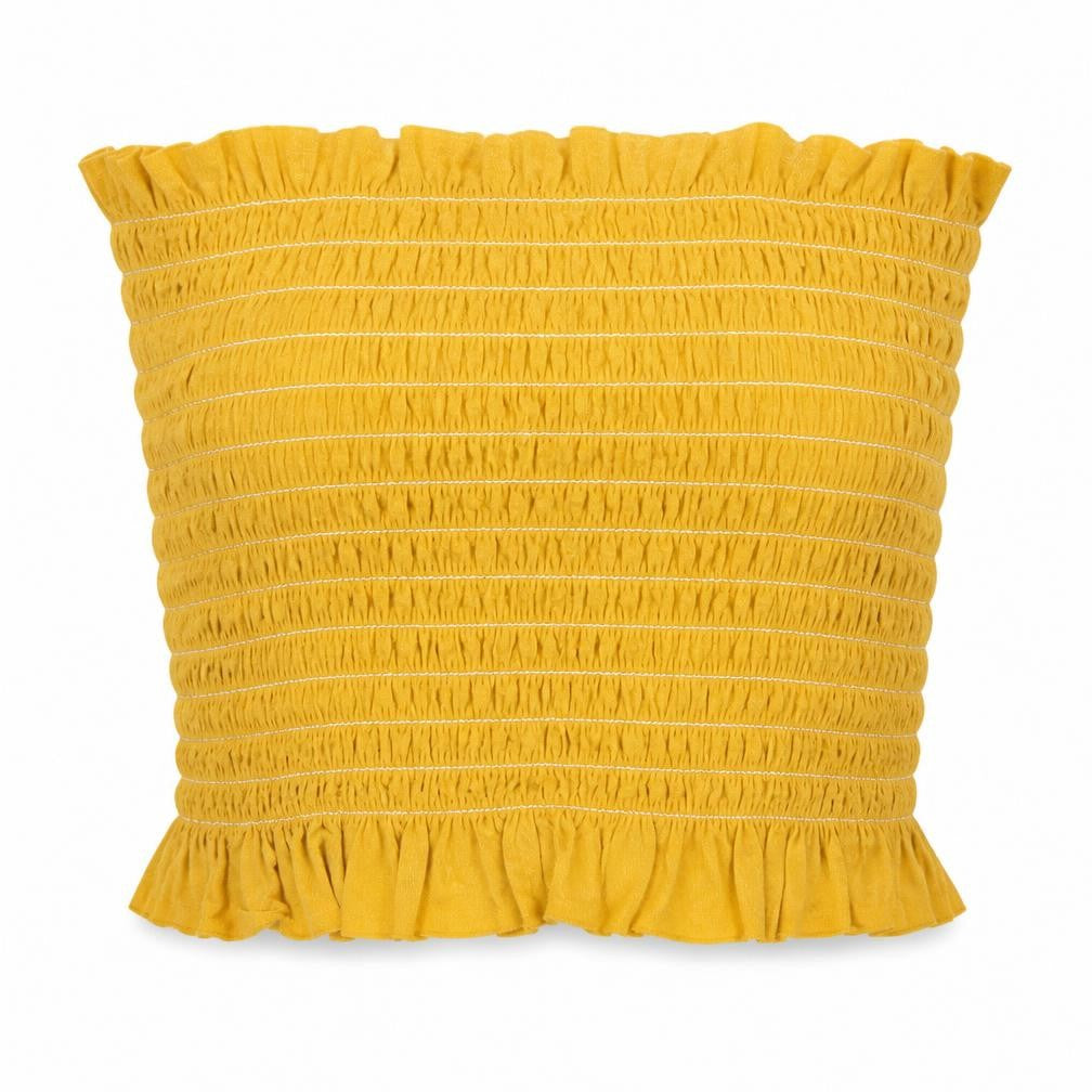 Misspap Womens Yellow  Viscose Cropped T-Shirt Size 6 Off the Shoulder - Bandeau