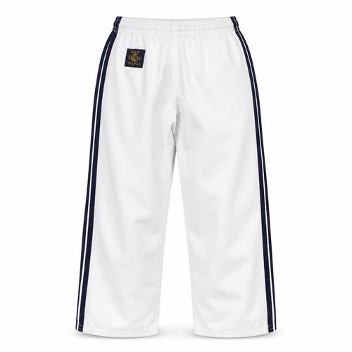 WJFF Boys White  Polyester Jogger Trousers Size 10 Years  Regular  - Jiu Jitsu trousers