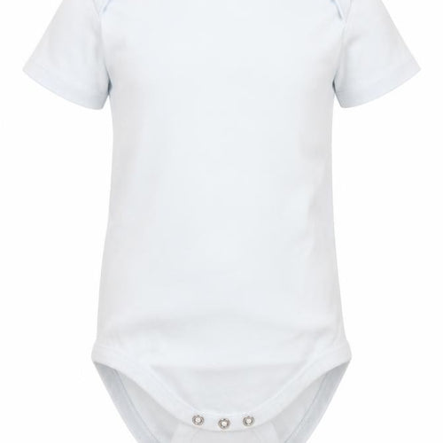 NEXT Girls White  Cotton Bodysuit One-Piece Size 2-3 Years  Button - Unisex