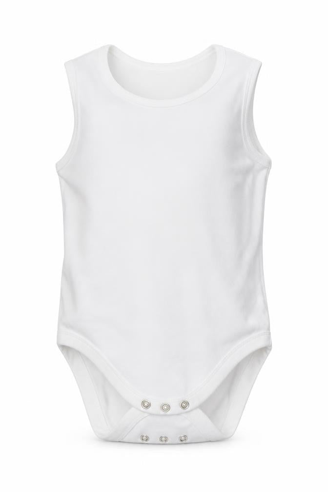 NEXT Girls White  Cotton Bodysuit One-Piece Size 2-3 Years  Button - Unisex