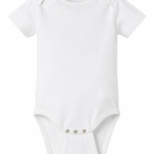 NEXT Girls White  Cotton Bodysuit One-Piece Size 2-3 Years  Button - Unisex