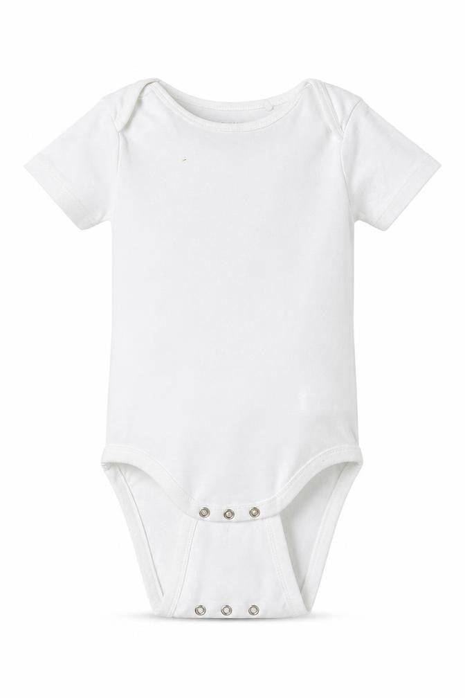 NEXT Girls White  Cotton Bodysuit One-Piece Size 2-3 Years  Button - Unisex