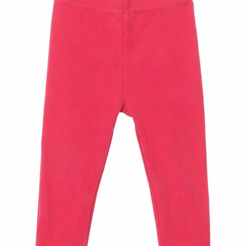 NEXT Girls Pink  Cotton Capri Trousers Size 2 Years  Regular