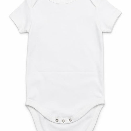 NEXT Girls White  Cotton Bodysuit One-Piece Size 2-3 Years  Button - Unisex