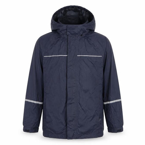 Civit Boys Black   Anorak Jacket Size 9-10 Years  Zip