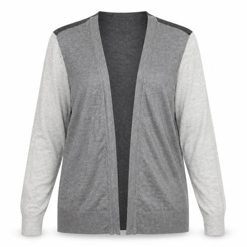 Marks and Spencer Womens Grey   Viscose Cardigan Jumper Size 12