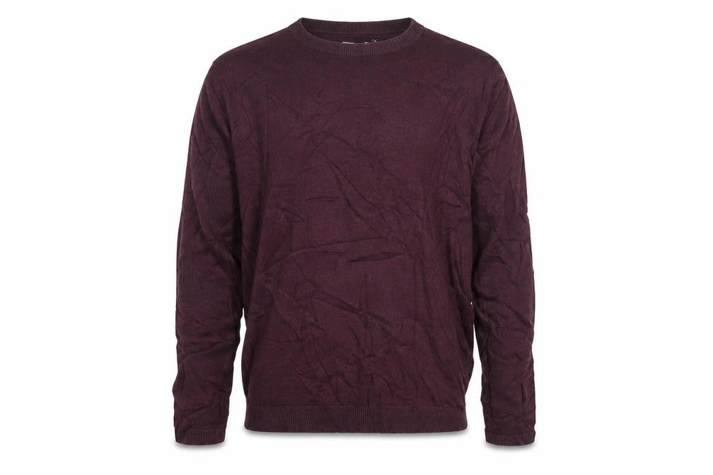 Topman Mens Purple Round Neck  Cotton Pullover Jumper Size S