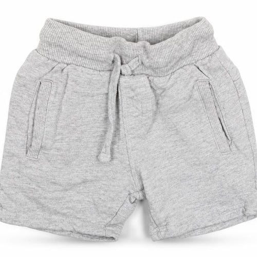 Very Boys Grey  Cotton Sweatpants Trousers Size 12-18 Months