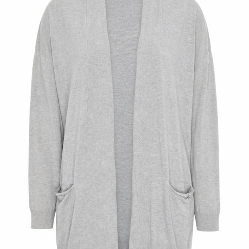 Atmopshere Womens Grey V-Neck  Viscose Cardigan Jumper Size 10