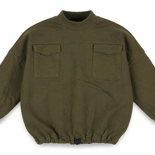 NEXT Girls Green Crew Neck  Cotton Pullover Jumper Size 3 Years  Pullover - crop jumper