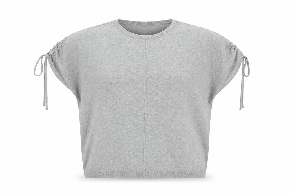 F&F Womens Grey Crew Neck  Viscose Pullover Jumper Size 14