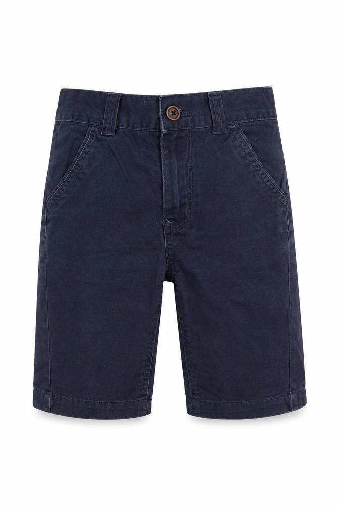 George Boys Blue  Cotton Bermuda Shorts Size 5-6 Years  Regular Buckle