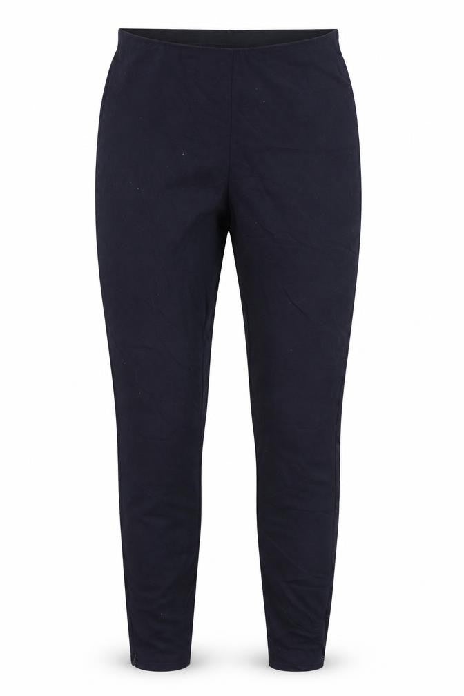 Divided Womens Blue  Cotton Trousers  Size 4 L28.5 in Regular
