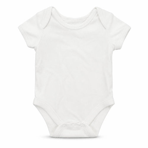 Marks and Spencer Baby White  Cotton Leotard One-Piece Size 3-6 Months  Snap
