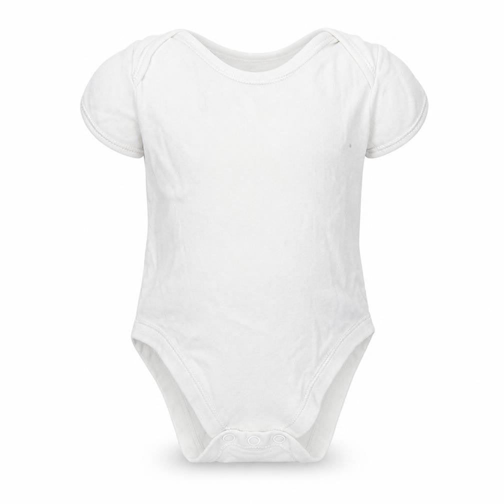George Baby White  Cotton Leotard One-Piece Size 3-6 Months