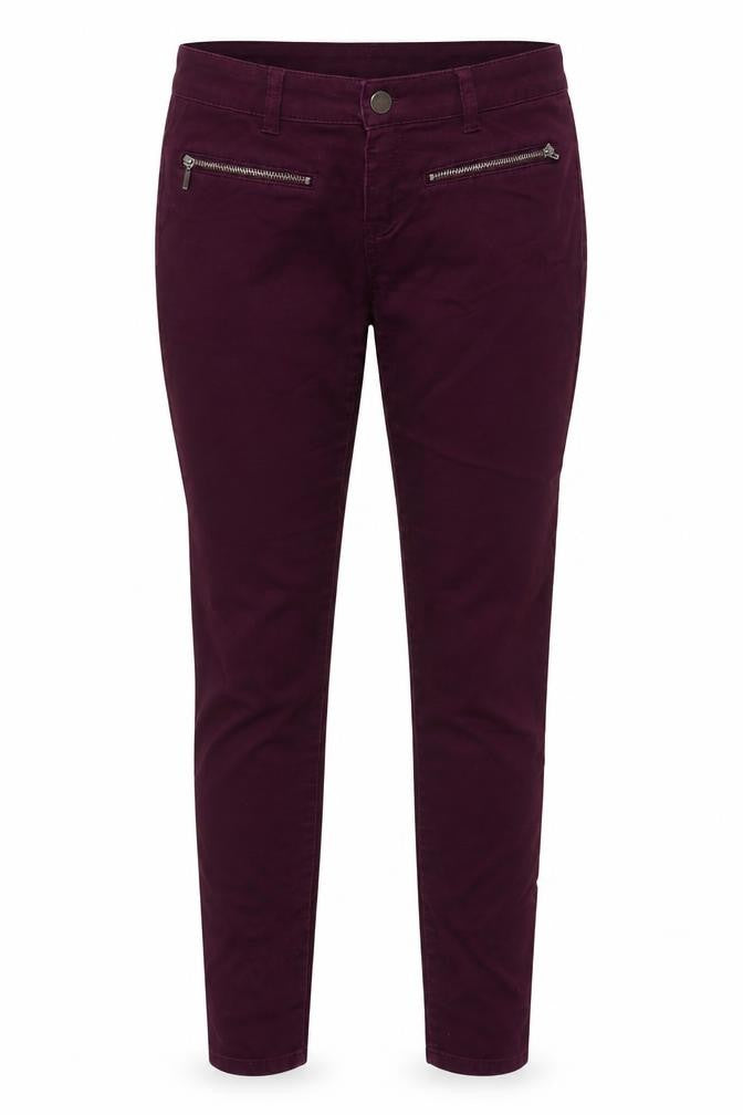 Love, Fire Womens Purple  Cotton Skinny Jeans Size 10 L28 in Slim Zip