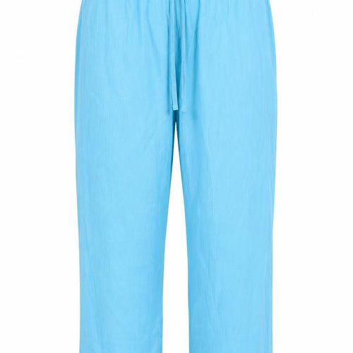 Casual Comfort Womens Blue  Polyester Trousers  Size 40 in L26 in Regular