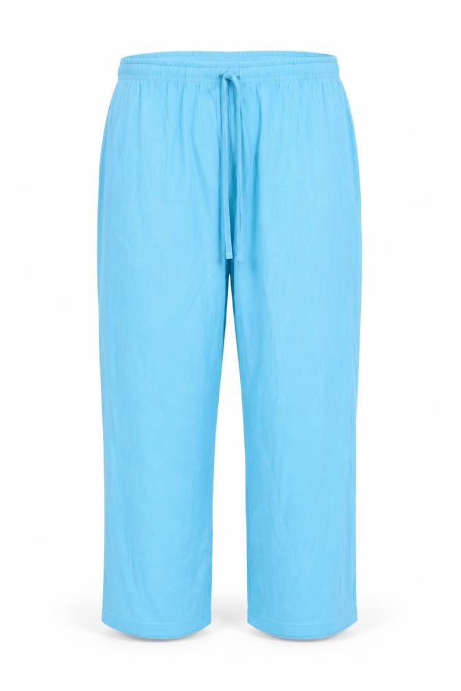 Casual Comfort Womens Blue  Polyester Trousers  Size 40 in L26 in Regular