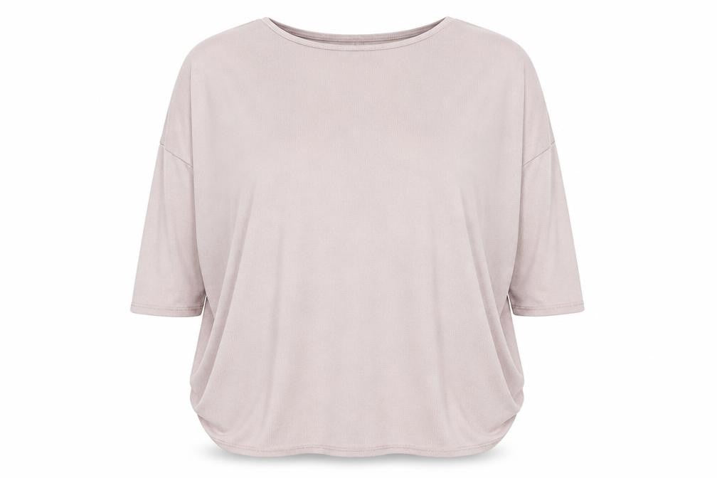 Dunnes Stores Womens Pink Round Neck  Polyester Pullover Jumper Size L