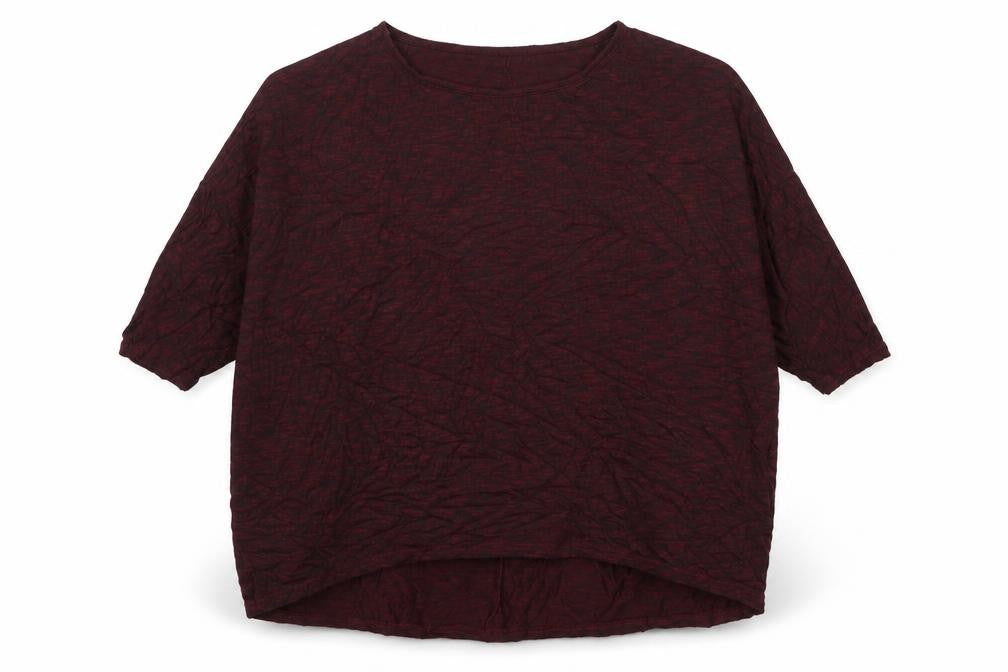 New Look Womens Purple Crew Neck  Polyester Pullover Jumper Size L