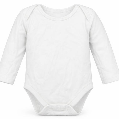 Dunnes Baby White  Cotton Babygrow One-Piece Size 3-6 Months  Button