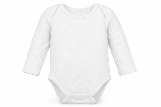 Dunnes Baby White  Cotton Babygrow One-Piece Size 3-6 Months  Button