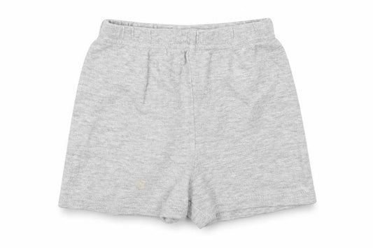 Front view of George Baby Grey Cotton sweatpants, size 3-6, Months - Sweat Shorts