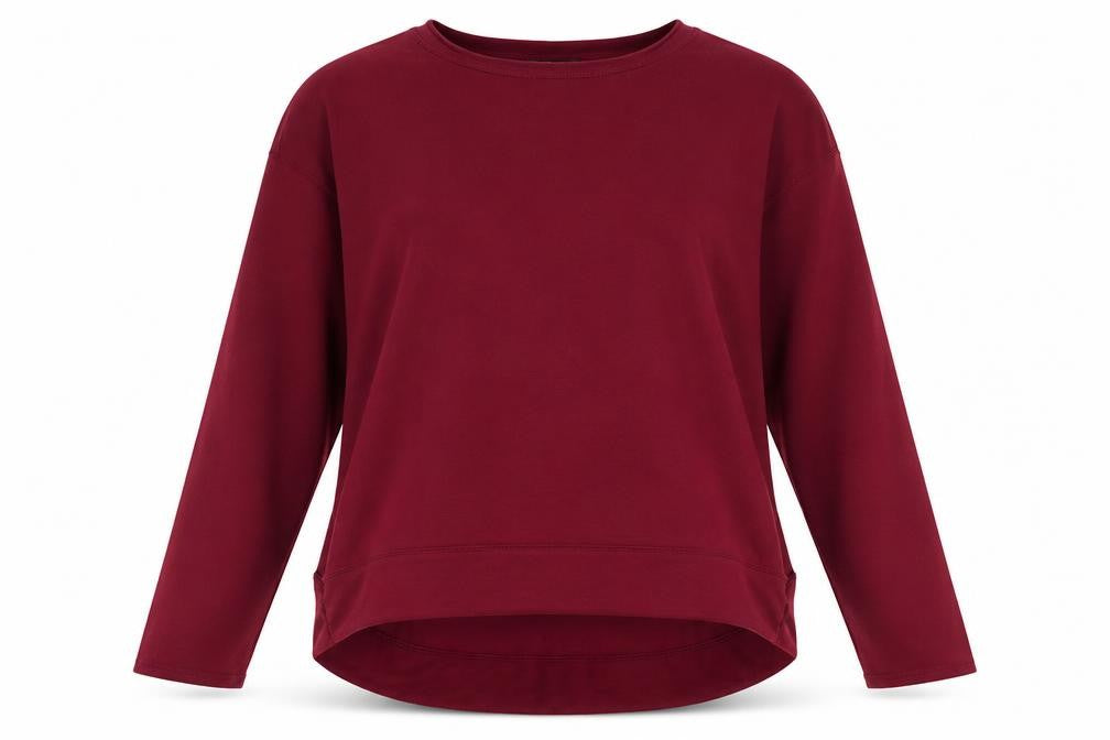 SHEIN Womens Red  Polyester Pullover Sweatshirt Size M  Pullover