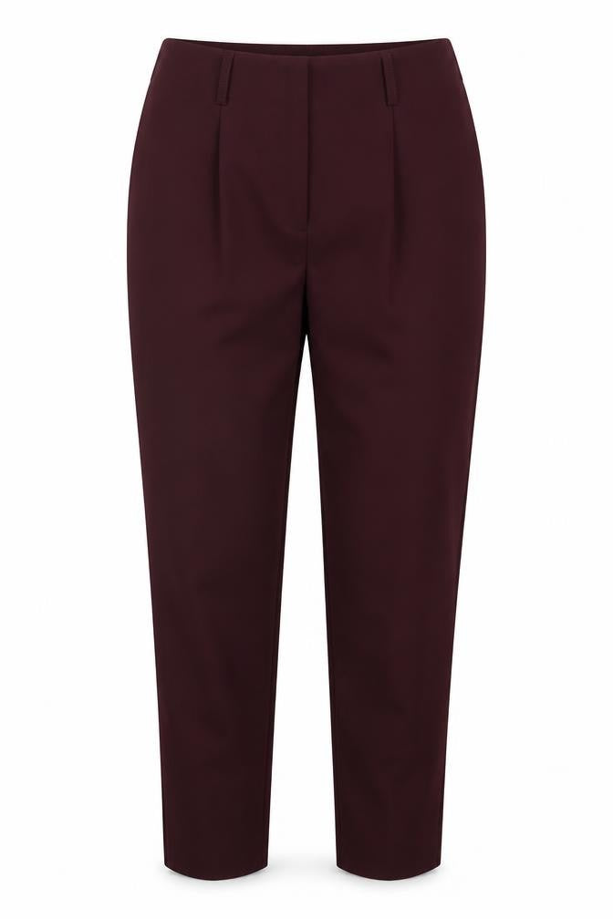 New Look Womens Purple  Polyester Trousers  Size 6 L27 in Regular Hook & Eye