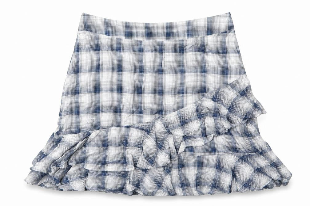 Oasis Womens Blue Geometric Viscose A-Line Skirt Size 10   Zip