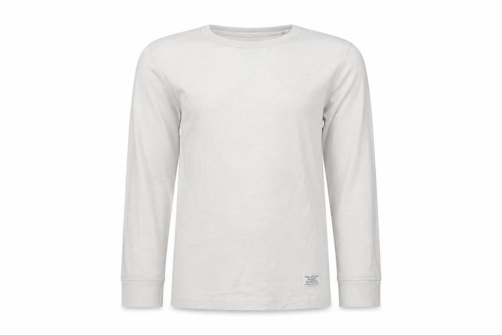 Blue Zoo Boys White  Cotton Basic T-Shirt Size 6-7 Years Crew Neck