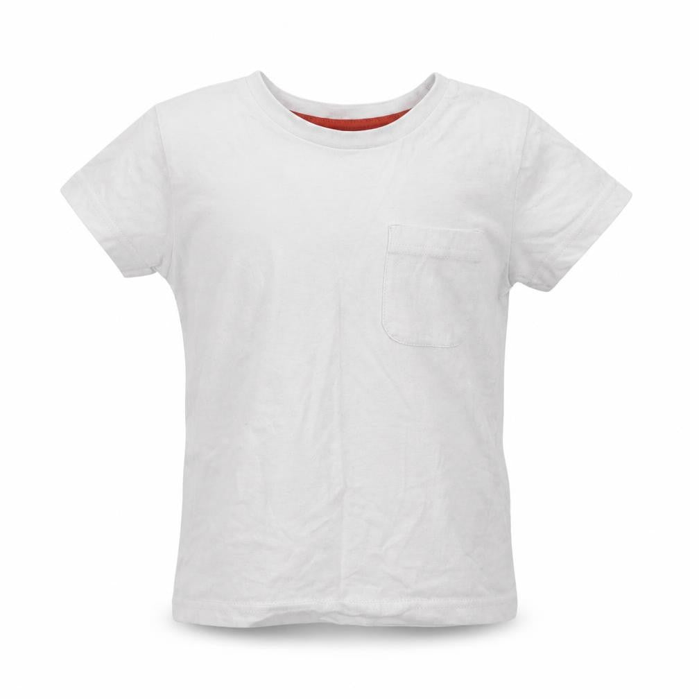Dunnes Stores Girls White  Cotton Basic T-Shirt Size 3 Years Crew Neck