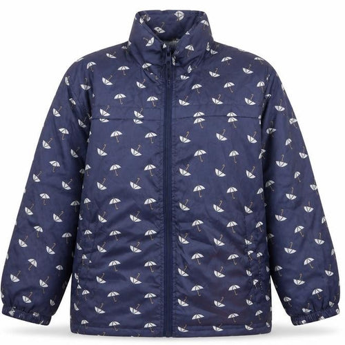 Dunnes Stores Womens Blue   Rain Coat Coat Size M  Zip