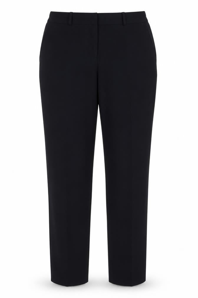 Dunnes Stores Womens Blue  Polyester Trousers  Size 12 L28 in Regular