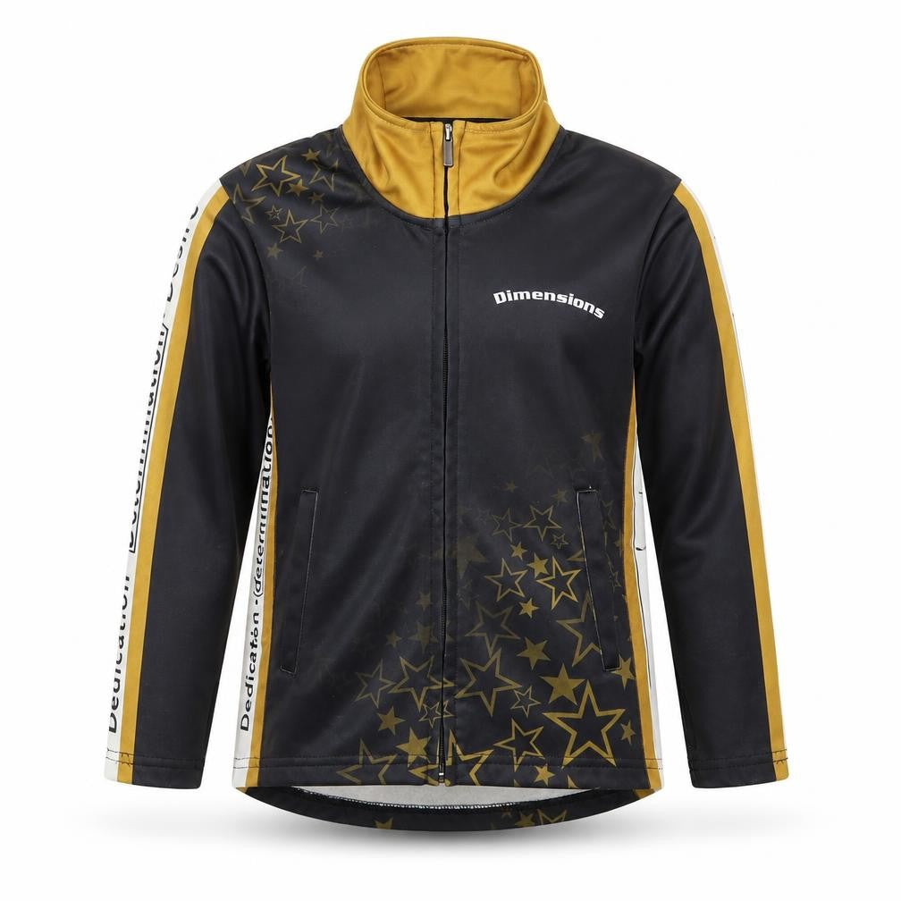Dimensions Girls Black   Jacket  Size 6 Years  Zip - Irish Dance Stars